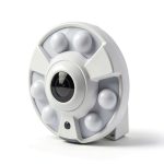Cluzine 5MP Fisheye POE IP Camera HD Indoor Security-0