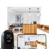 FINEAK 2K Security Camera Indoor Night Vision 2 Way Audio-3