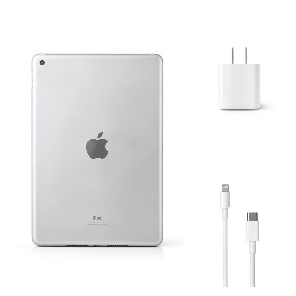 Apple iPad 8th Gen 32GB WiFi Silver Refurbished Excellent-4