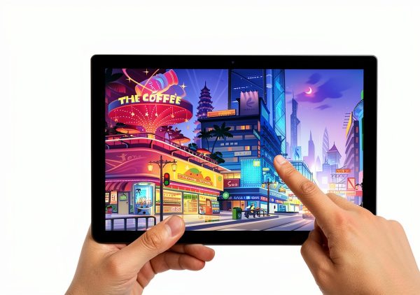 MEIZE Android 14 Tablet 10.1 Inch 128GB Keyboard Mouse-12