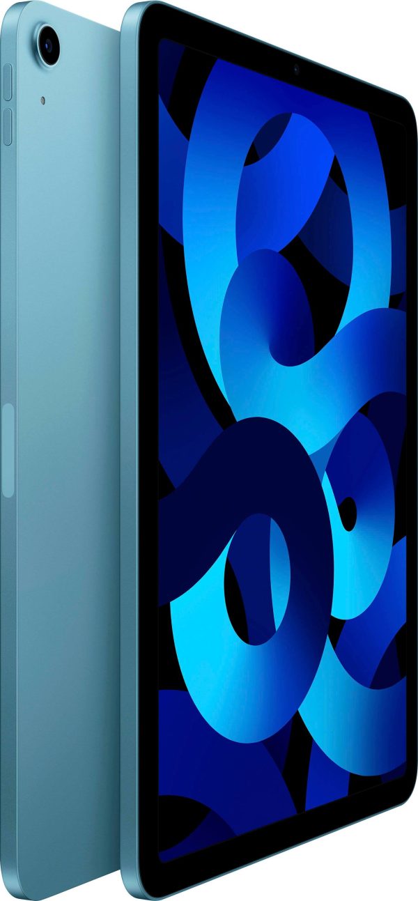 Apple iPad Air 5th Gen 256GB Blue Geek Squad Refurbished-1