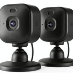 Blink Mini 2K Security Camera Compact Plug In Black White-0