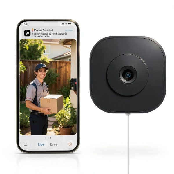 Parrot Uncle 2K Window Camera Home Security Color Night-0