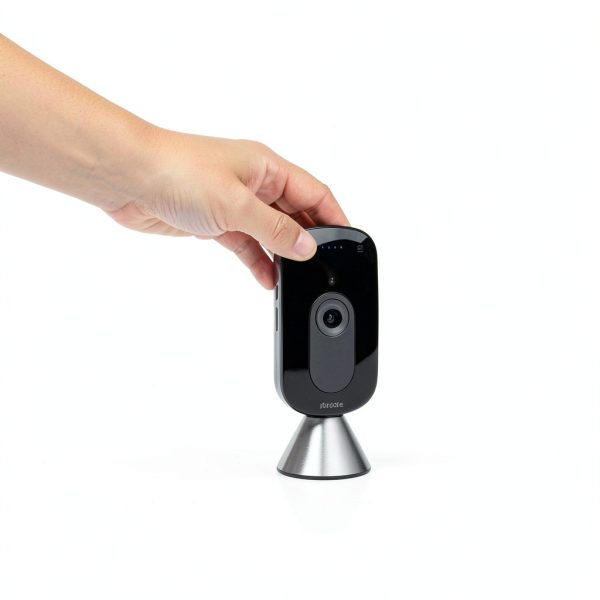 ecobee SmartCamera Voice Control Black White Home Security-3