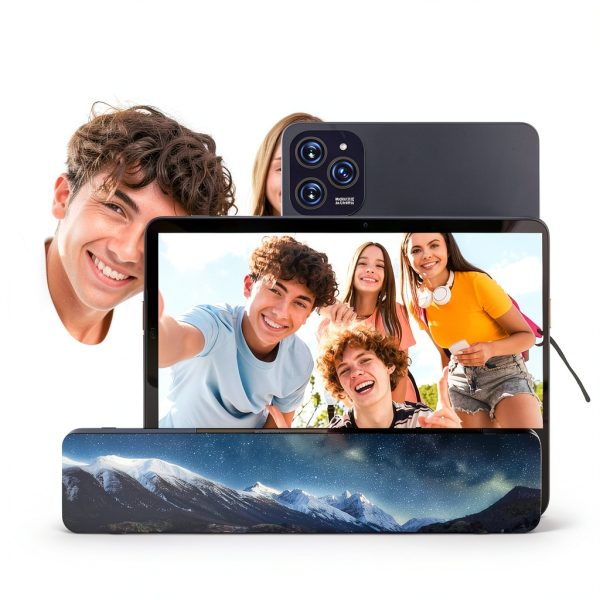 MOONSTARS Android 15 Tablet 11 Inch 128GB 16GB RAM 2 in 1-4