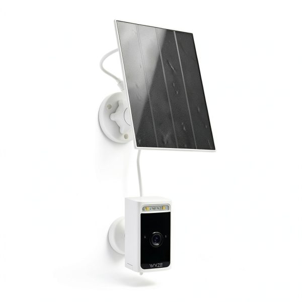 Wyze Battery Cam Pro 2K Outdoor Security Camera Black White-2