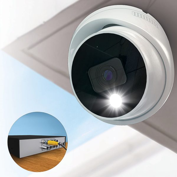 Night Owl 4 Camera Wired 2K Security Dome with 2 Way Audio-2