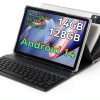 Qukenk Android 14 Tablet 10.1 Inch Octa Core 128GB RAM-0