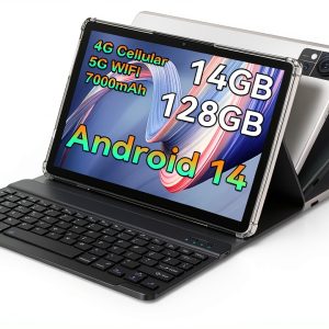 Qukenk Android 14 Tablet 10.1 Inch Octa Core 128GB RAM-0