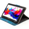 LINSAY 10.1 Inch Octa Core 256GB Android 15 Tablet Green-2