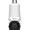 Lorex 2K Smart Lightbulb Camera Pan Tilt Security Home-2