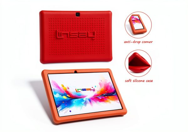 LINSAY 10.1 Inch Android 15 Tablet 256GB SSD Octa Core-7