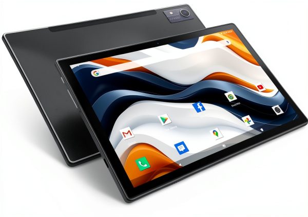 MEIZE Android 14 Tablet 10.1 Inch 128GB 8GB RAM Keyboard-0