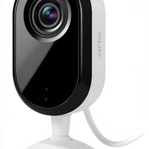 Arlo Essential Indoor Security Camera 2K Wired Plug In-0