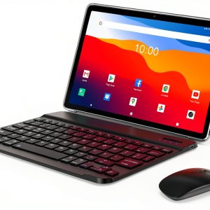 ANTEMPER Android Tablet 10 Inch 128GB 16GB RAM 2 in 1 Black-0