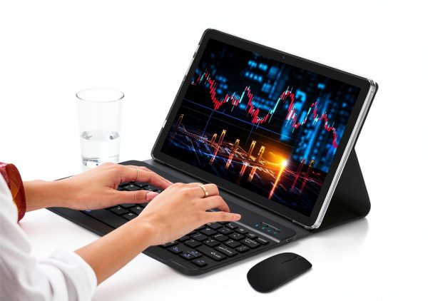 MEIZE Android 14 Tablet 10.1 Inch 128GB Keyboard Mouse-6