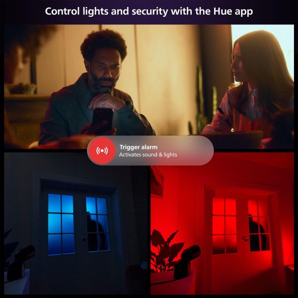Philips Hue Wired Security Camera 1080p HD Live Stream-4